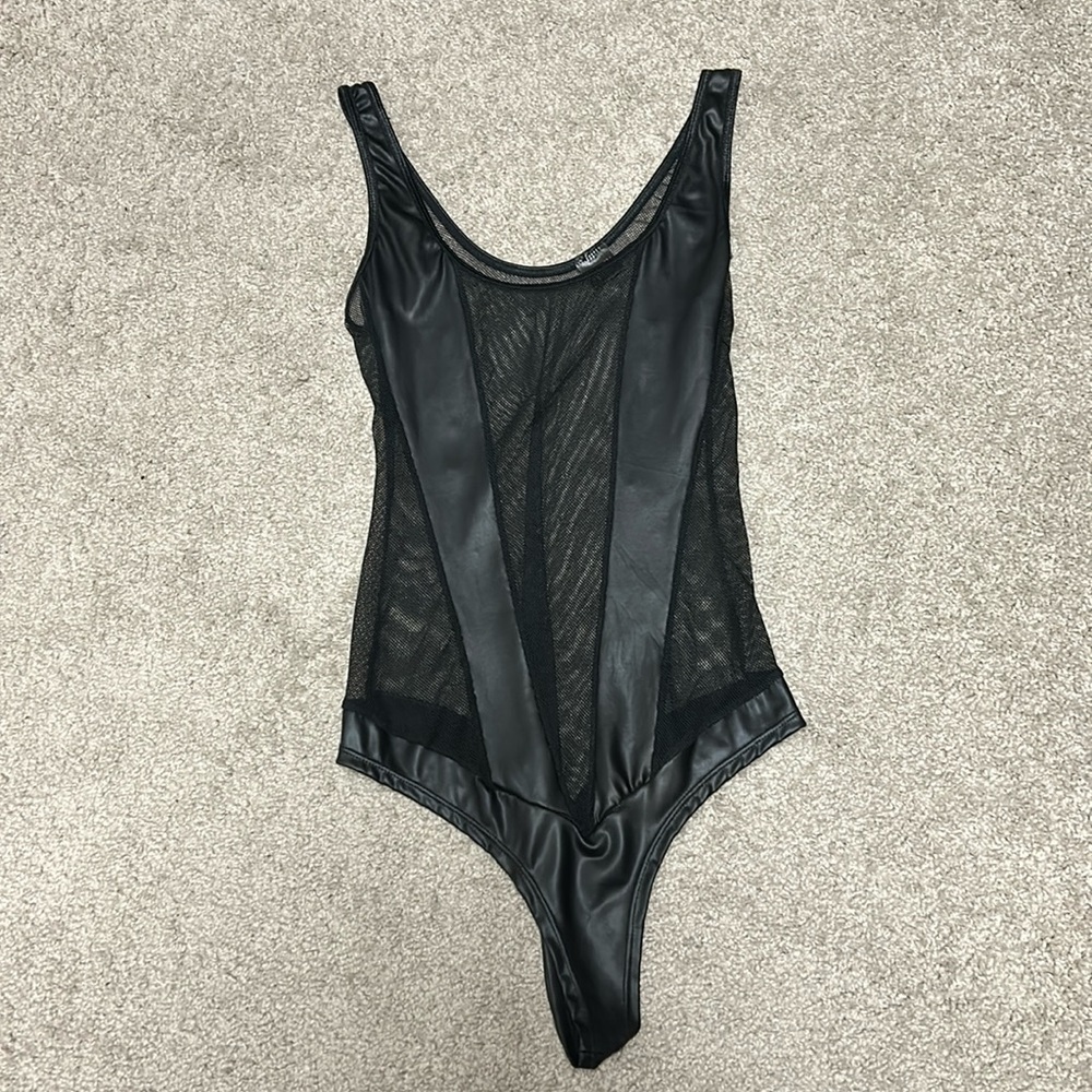 Sheer bodysuit size small
